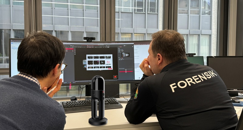Police St. Gallen uses Leica's BLK2GO laser scanner to investigate and analyse fire and arson cases Police St. Gallen, Switzerland investigates and analyses fire and arson cases with the help of Leica BLK2GO